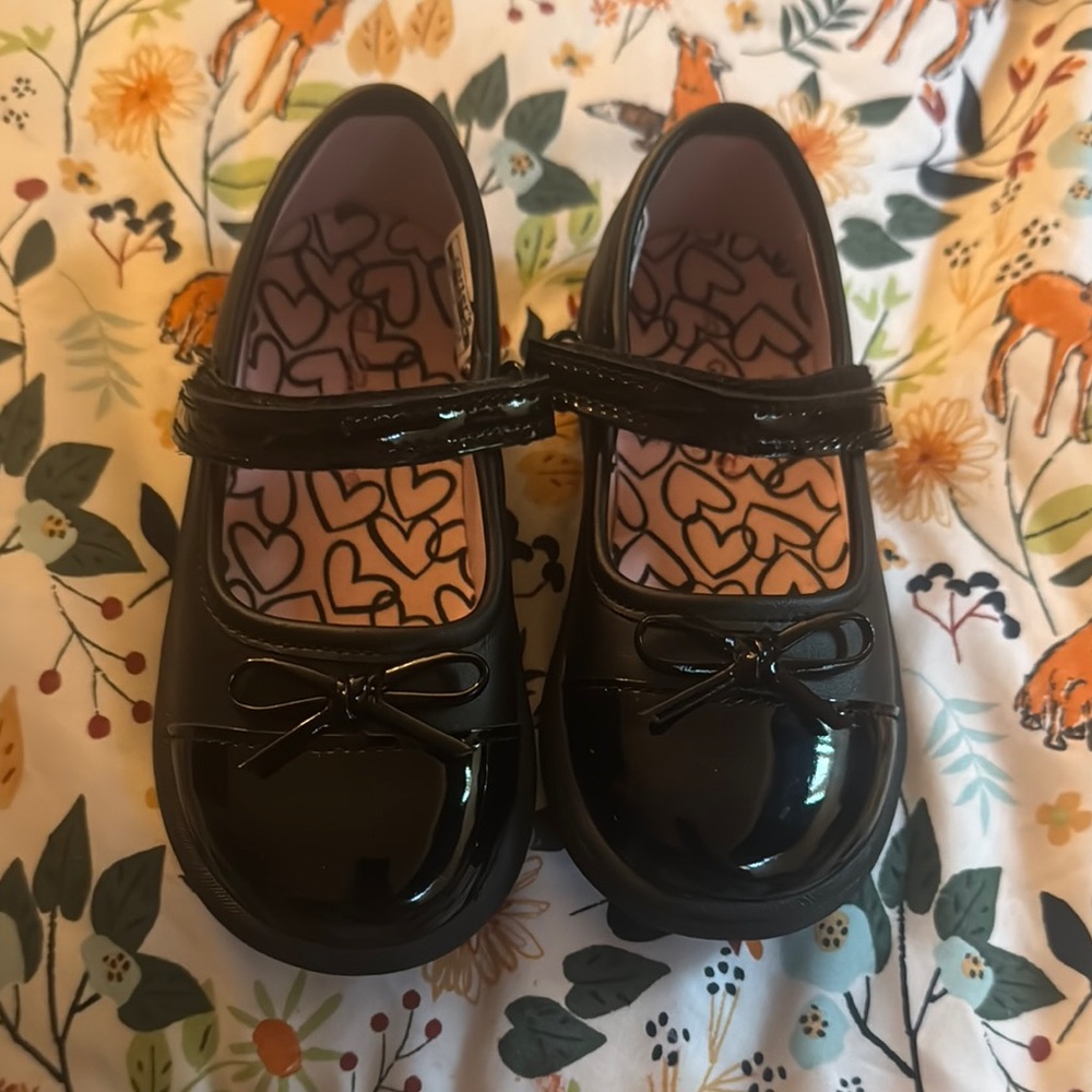 Carter's Black Dress Shoes Mary Jane Style
